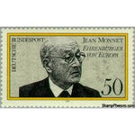 Germany 1977 Jean Monnet-Stamps-Germany-Mint-StampPhenom