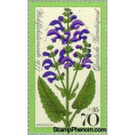 Germany 1977 Meadow Sage-Stamps-Germany-Mint-StampPhenom