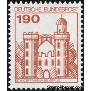 Germany 1977 Pfaueninsel (Peacock Island) Castle, Berlin-Stamps-Germany-Mint-StampPhenom