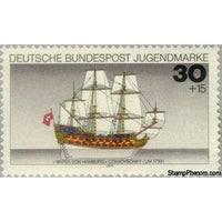 Germany 1977 Wappen von Hamburg-Stamps-Germany-Mint-StampPhenom