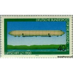 Germany 1978 Airship LZ-1 (1900)-Stamps-Germany-Mint-StampPhenom