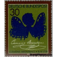 Germany 1978 Birth Bicentenary of Clemens Brentano-Stamps-Germany-Mint-StampPhenom