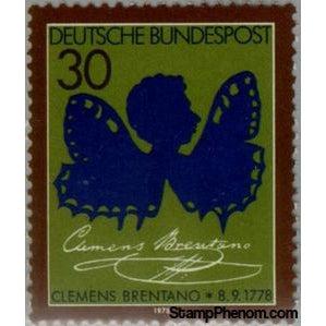 Germany 1978 Birth Bicentenary of Clemens Brentano-Stamps-Germany-Mint-StampPhenom