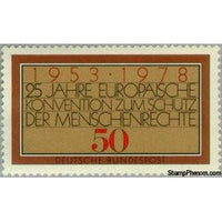 Germany 1978 European Convention-Stamps-Germany-Mint-StampPhenom