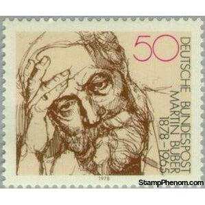 Germany 1978 Martin Buber-Stamps-Germany-Mint-StampPhenom