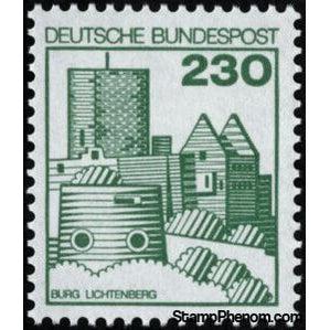 Germany 1978 Stronghold Lichtenberg-Stamps-Germany-Mint-StampPhenom