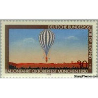 Germany 1978 Wilhelmine Reichart's Balloon. Munich October Festival (1820-Stamps-Germany-Mint-StampPhenom