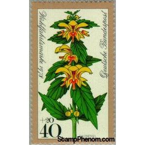 Germany 1978 Yellow archangel-Stamps-Germany-Mint-StampPhenom