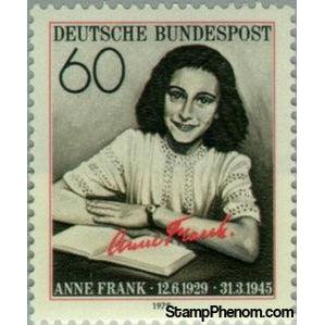 Germany 1979 Anne Frank, concentration camp victim and diary writer-Stamps-Germany-Mint-StampPhenom