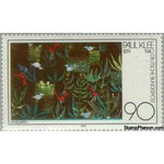 Germany 1979 "Bird Garden"by Paul Klee-Stamps-Germany-Mint-StampPhenom