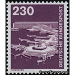 Germany 1979 Frankfurt Airport-Stamps-Germany-Mint-StampPhenom