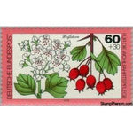 Germany 1979 Hawthorn-Stamps-Germany-Mint-StampPhenom