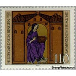 Germany 1979 Hildegard von Bingen, writer and mystic.-Stamps-Germany-Mint-StampPhenom