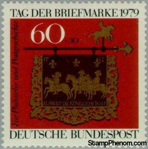 Germany 1979 Posthouse sign, Altheim, Saar (German side) 1754-Stamps-Germany-Mint-StampPhenom