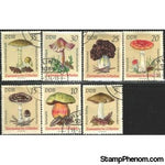Germany Mushrooms , 7 stamps