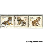 Germany Tigers , 3 stamps