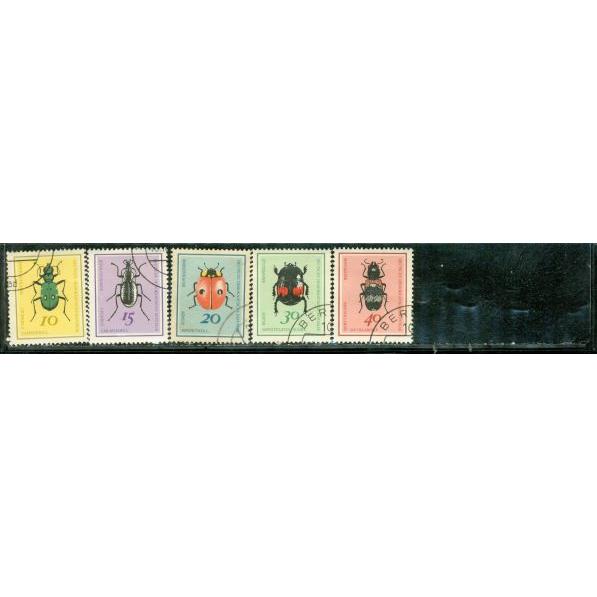Germany Insects , 5 stamps - Germany Insects , 5 stamps