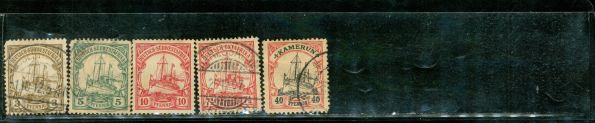 Germany Ships , 5 stamps - Germany Ships , 5 stamps