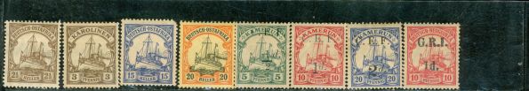 Germany Ships , 8 stamps - Germany Ships , 8 stamps