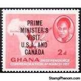 Ghana 1958 Prime Ministers Visit to USA & Canada-Stamps-Ghana-StampPhenom