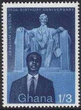 Ghana 1959 Abraham Lincon Birth Anniversary-Stamps-Ghana-StampPhenom