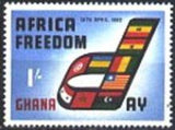 Ghana 1960 Africa Freedom Day-Stamps-Ghana-StampPhenom