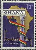 Ghana 1960 Founders Day .-Stamps-Ghana-StampPhenom