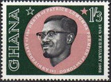 Ghana 1962 Lumumbba Death Anniversary-Stamps-Ghana-StampPhenom