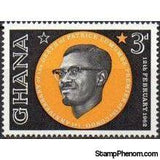 Ghana 1962 Lumumbba Death Anniversary-Stamps-Ghana-StampPhenom