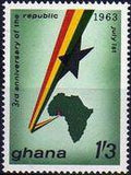 Ghana 1963 3rd Anniversary of Republic-Stamps-Ghana-StampPhenom