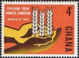 Ghana 1963 Freedom from Hunger-Stamps-Ghana-StampPhenom