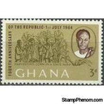 Ghana 1964 4th Anniversary of Republic-Stamps-Ghana-StampPhenom