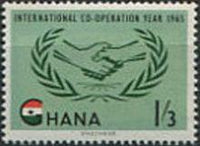 Ghana 1965 Co-operation Year-Stamps-Ghana-StampPhenom