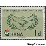 Ghana 1965 Co-operation Year-Stamps-Ghana-StampPhenom