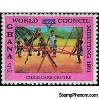 Ghana 1971 YWCA Council Meeting-Stamps-Ghana-StampPhenom