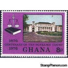 Ghana 1976 Supreme Court Centenary-Stamps-Ghana-StampPhenom