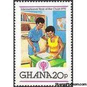 Ghana 1980 Year of the Child-Stamps-Ghana-StampPhenom