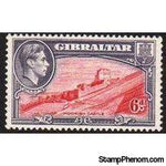 Gibraltar 1938 George VI Definitives-Stamps-Gibraltar-StampPhenom