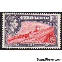 Gibraltar 1938 George VI Definitives-Stamps-Gibraltar-StampPhenom