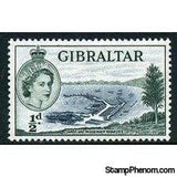 Gibraltar 1953 Definitives-Stamps-Gibraltar-StampPhenom