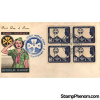 Girl Scout World Camp, Philippines, January 19, 1957 First Day Cover