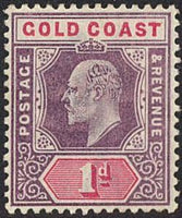 Gold Coast 1902 King Edward VII-Stamps-Gold Coast-StampPhenom