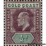 Gold Coast 1902 King Edward VII-Stamps-Gold Coast-StampPhenom