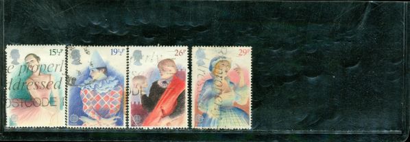 Great Britain Europa , 4 stamps - Great Britain Europa , 4 stamps