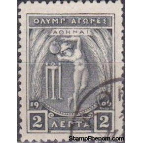 Greece 1906 Second Olympic Games-Stamps-Greece-StampPhenom