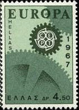 Greece 1967 Europa-Stamps-Greece-StampPhenom