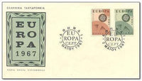 Greece 1967 Europa-Stamps-Greece-StampPhenom