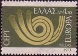 Greece 1973 Europa-Stamps-Greece-StampPhenom