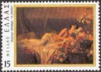 Greece 1977 Paintings-Stamps-Greece-StampPhenom