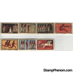 Greece Olympics , 7 stamps